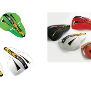 ACCEL náhradní plasty pro kryty páček ENDURO barva bílá (pro HGS 01,02,05,06,07) (2 ks) Víkendová Akce