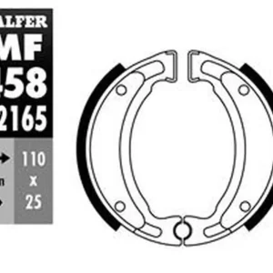 Nejprodávanější GALFER brzdové čelisti zadní SH503 (Y503) YAMAHA CYGNUS 125 95-02, NEOS 50 97-09, SR 125 82-02, TT 225 86-04, YFA 125 91-93, YFM 200 86-89, YFM 225/350 86-88, YFS 200 88-02
