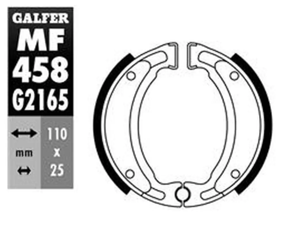 Nejprodávanější GALFER brzdové čelisti zadní SH503 (Y503) YAMAHA CYGNUS 125 95-02, NEOS 50 97-09, SR 125 82-02, TT 225 86-04, YFA 125 91-93, YFM 200 86-89, YFM 225/350 86-88, YFS 200 88-02