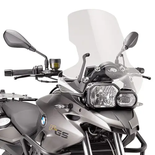 KAPPA plexi BMW F 700 GS (13-17) 50 X 49 cm průhledné - potřebné upevnění D5107KITK Akční Cena
