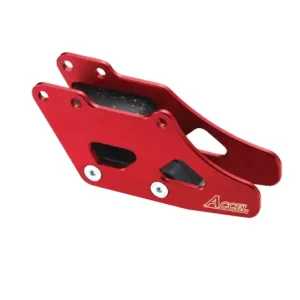 Jen Po Omezenou Doba ACCEL vodítko řetězu kompletní HONDA CRF 250/450 07-18, CRF250/450X 05-18 barva červená