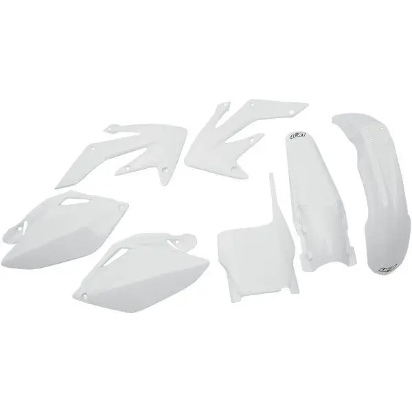 Značkový UFO kompletní sada plastů HONDA CRF 250R 06-07 barva bílá (HO105E041)