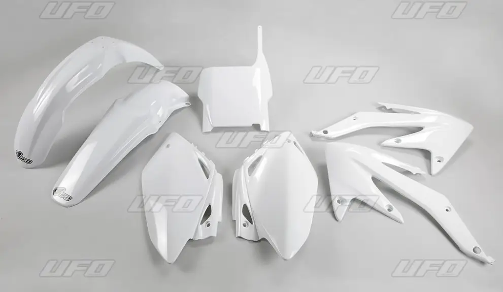 Akční Cena UFO kompletní sada plastů HONDA CRF 450 R 07 barva bílá (HO110E041)