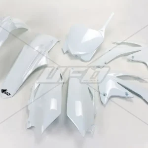 Akce UFO kompletní sada plastů HONDA CRF 250R 11-13, CRF 450R 11-12 barva bílá (HO115E041)