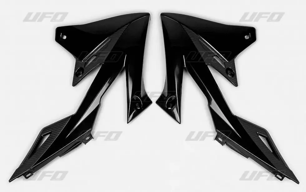 Must-Have UFO kryty chladiče SUZUKI RMZ 250 19-23, RMZ 450 18-23 barva černá