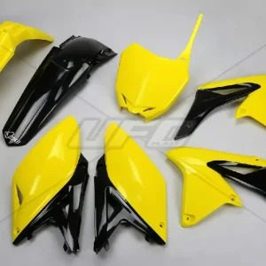 Akční Nabídka UFO kompletní sada plastů SUZUKI RMZ 250 10-18 barva OEM 14-16 (žlutá/černá) (SU416E999)