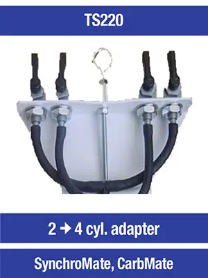 Víkendová Akce OPTIMATE TECMATE adaptér pro synchronizátor karburátorů SYNCHROMATE nebo CARBMATE ze 2 na 4 válce