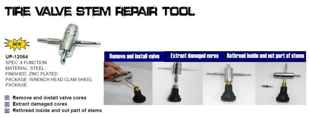 Cenově Výhodný WRENCH HEAD nástroj na opravu ventilů