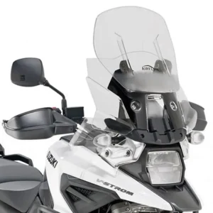 Nejprodávanější KAPPA plexi SUZUKI V-STROM 1050 XT/DE/SE 20-25 s regulací AIRFLOW průhledné - nahrazuje KAF3117