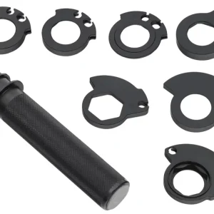 Sleva PSYCHIC plynová rukojeť hliníková se 7 adaptéry HONDA CR 125/250 89-07, CRF 250R 04-20, RX 19-20, KTM SX/EXC 2T 98-20, SXF/EXCF 4T 02-20, KAWASAKI KXF 250 04-20, KXF 450 06-20, BETA 250/300RR 13-19