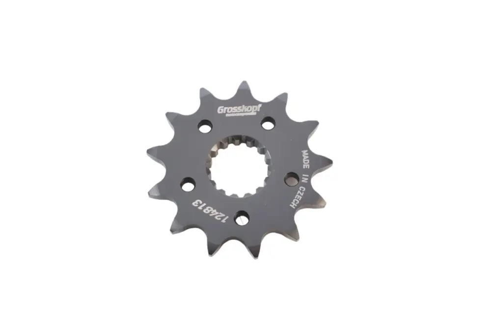 Značkový GROSSKOPF PREMIUM ULTRALIGHT řetězové kolo přední samočistící (SELF CLEANING) 2160 13 SUZUKI RMZ 450 '13-'20 (JTF1443.13SC) (řetěz 520)