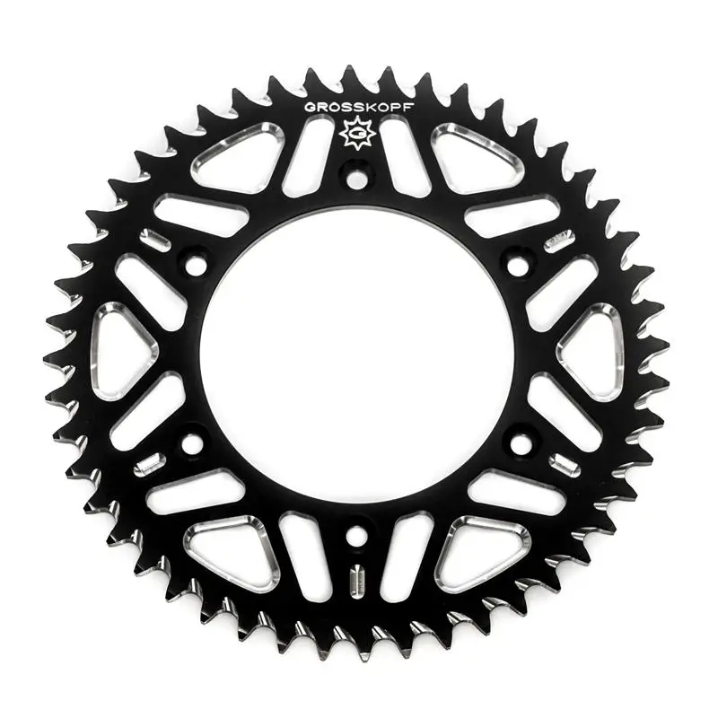 Značkový GROSSKOPF rozeta hliníková T7075 (ERGAL) barva černá 270 50 YAMAHA YZ/YZF 99-24 WRF 01-24 (27050) (JTR251.50)