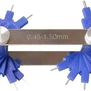 Vrácení Zdarma BUZZETTI nástroj pro měření a čištění trysek karburátoru od 0,45mm do 1,5mm