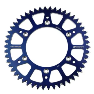 Top Prodej SCAR RACING rozeta zadní hliníková 27050 YAMAHA YZ/YZF/WR YZ 250F '01-'25, YZ 450F '03-'25 YZ 125/250 '99-'25, FANTIC XX/XE/XEF '21-'25 barva modrá