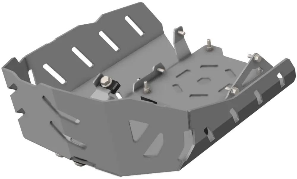 Aktuální CROSSPRO kryt motoru hliníkový BENELLI TRK 702 / 702 X 23-24 barva černá (kompatibilní s hlavní nohou motocyklu)