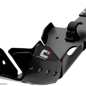CROSSPRO kryt motoru a spojky kyvné vidlice (PRO-LINK) plastový DTC ENDURO GAS GAS EC/XC 250/300 18-20, RIEJU MR 250/300 20-24 barva černá Cenový Hit