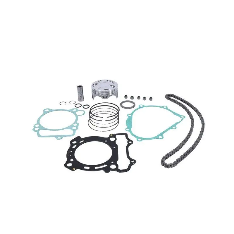 VERTEX sada na opravu horní části motoru YAMAHA YZ 250 F (YZF250) 08-13 (STD. + 0.01mm = 76.96mm) (píst, těsnění TOP-END, rozvodový řetěz) Kup Teď