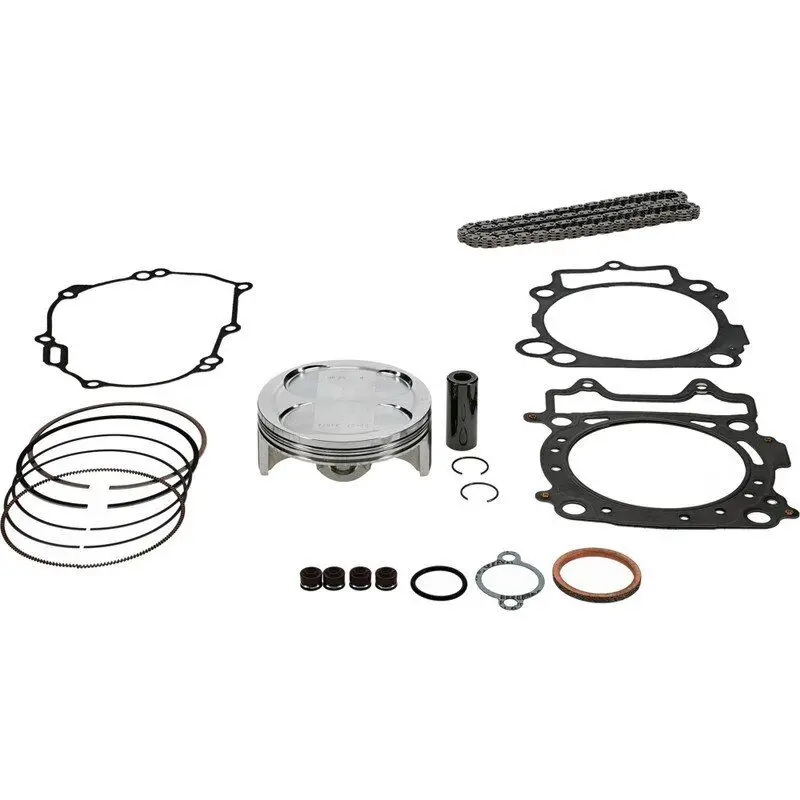 Cenově Výhodný VERTEX sada na opravu horní části motoru YAMAHA WR 450 F (WRF450) 21-23, YZ 450 F (YZF450) 20-22, FANTIC MOTOR XEF / XXF 450 22-25 (STD. + 0.02mm = 96.97mm) (12.8:1) (píst, těsnění TOP-END, rozvodový řetěz)