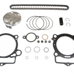 Akční Cena VERTEX sada na opravu horní části motoru KTM EXC-F 350 (EXCF350) 24-25, SX-F 350 (SXF350) 23-25, HUSQVARNA FE 350 24-25, FC 350 23-25, GAS GAS EC 350 F 24-25 (STD. + 0.02mm = 89.98mm) (píst, těsnění TOP-END, rozvodový řetěz)