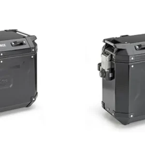 KAPPA boční kufry 37L MONOKEY CAM SIDE KVG37B KVOYAGER hliníkové pravý / levý barva černá anodizovaný BLACK LINE Koupit Online