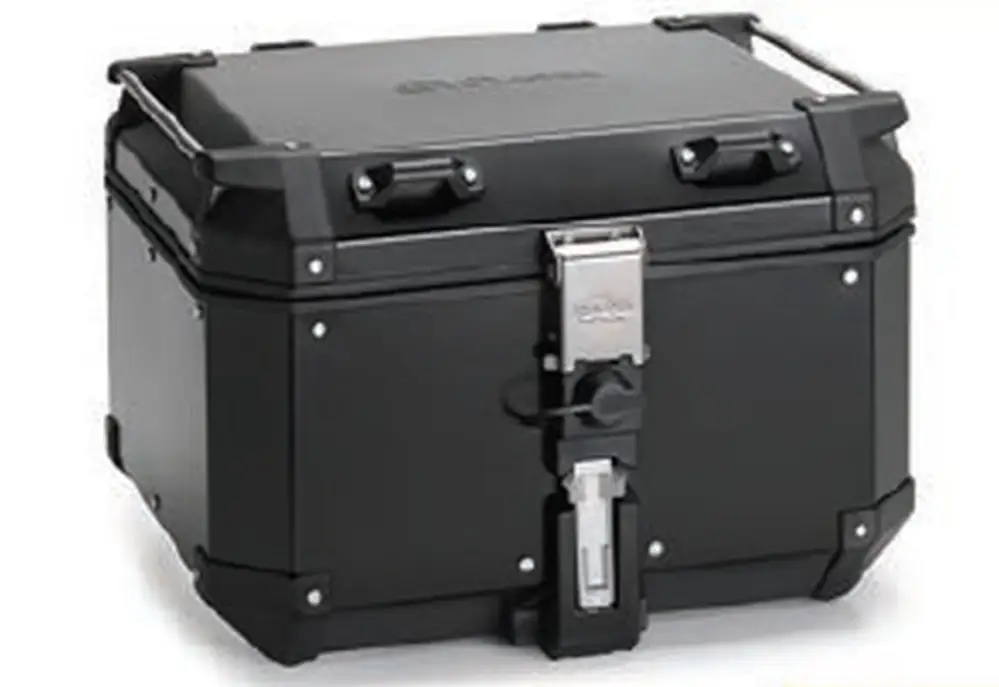 KAPPA zadní kufr 48L MONOKEY KVG480B KVOYAGER hliníkový barva černá anodizovaný BLACK LINE Speciální Cena