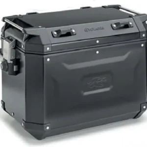 KAPPA boční kufr 48L MONOKEY CAM SIDE KVG48B KVOYAGER hliníkový pravý barva černá anodizovaný BLACK LINE Značkový