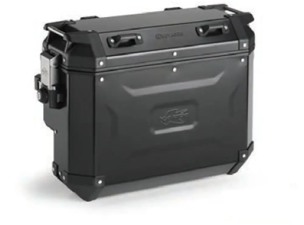 Aktuální KAPPA boční kufr 33L MONOKEY CAM SIDE KVGS33B KVOYAGER hliníkový barva černá anodizovaný - zúžený