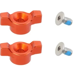 Super Cena PSYCHIC sada šroubů pro nastavení předního odpružení KTM SX / XC / XC-W / EXC / EXC-F / SX-F / SMR 125 / 150 / 250 / 300 / 350 / 450 / 500 '21-'24, HUSQVARNA TC / TE / FC / FE / 125 / 150 / 250 / 350 / 450 / 501 '20-'24, barva oranžová