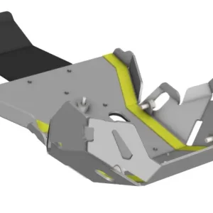 Přímo Od Výrobce CROSSPRO kryt motoru hliníkový SUZUKI DR-Z4S, DR-Z4SM, DR-Z (DRZ) 400 25-, barva stříbrná
