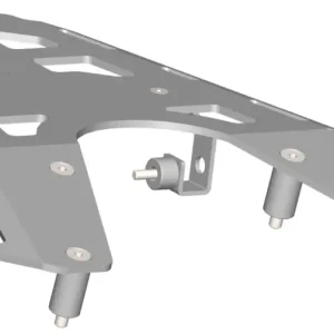 Poslední Šance CROSSPRO zadní nosič GASGAS ES 700 22-24, SM 700 22-24, KTM 690 ENDURO R , SMC R 20-25 barva černá