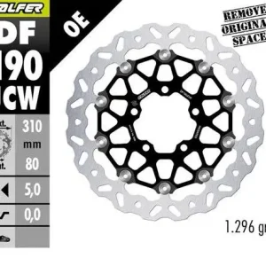 GALFER přední brzdový kotouč KAWASAKI Z 800 13-; ZX-6R (636) 13-; ZX 10R NINJA 08-; VERSYS 1000 15-; GTR 1400 07-; ZZR 1400 06- (FLOATECH) (310X80X5mm) Super Cena
