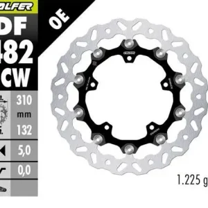 GALFER přední brzdový kotouč YAMAHA FAZER 8 10-; FZ 8 10- YZF-R6 05-16 (FLOATECH) (310X132X5mm) Top Prodej
