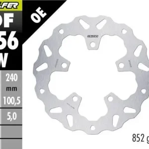 GALFER brzdový kotouč zadní CF MOTO 450MT 24- (WAVE FIXED) (240X100,5X5mm) Sleva
