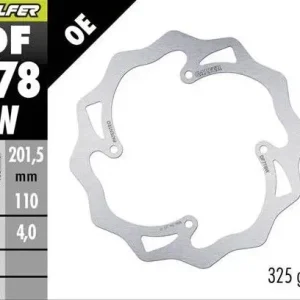 Vrácení Zdarma GALFER brzdový kotouč zadní KTM SX 85 07-10; XC 105 07- (201X110X4) WAVE