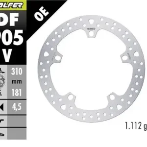 GALFER přední brzdový kotouč BMW R 1300GS ADVENTURE 23-25 (ROUND DISC) (310X181X4.5mm) Ověřený