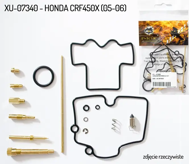 Výhodná Nabídka PSYCHIC sada na opravu karburátoru HONDA CRF 450X 05-06 (26-1470) (na 1 karburátor)