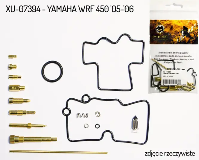 Cenová Bomba PSYCHIC sada na opravu karburátoru YAMAHA WR 450 05-06 (26-1267) (na 1 karburátor)