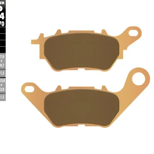GALFER brzdové destičky KH662 sintrované barva zlatá STREET YAMAHA YZF-R25 15-20, YZF-R3 15-25, MT-03 16-25, MT-25 16-20 zadní Aktuální