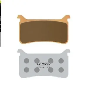 Oblíbený GALFER brzdové destičky KH700 sintrované kovové barva zlatá SPORT přední HONDA CBR 600RR 18-; VFR 800 17-; CROSSRUNNER 800X 17; CB 1000R 18-; CB 1000 HORNET 24-; CB 1100N/RS 17-; CBR 1000RR 17-25; CMX 1100T REBEL 21-