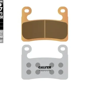 Omezená Nabídka GALFER brzdové destičky KH724 sintrované barva zlatá sport BMW S 1000RR 19-23; S 1000XR 20-23; R 1250GS 19-23; R1250RT 19-23