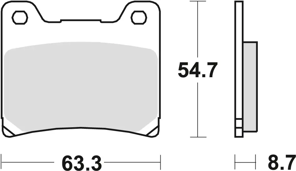 Výprodej TRW ZF brzdové destičky KH88 organické YAMAHA TZR 125 88-00, FZR 600 89-95, YZF 600 96-02, FZ 750 85-94, XV 750 89-92, YZF 750 93-98, TDM 850 91-96, XJ 900 83-03, FZR 1000 87-95, XV 1100 86-93, VMAX 1200 85-02, XJR 1200 / 1300 94-01, přední/zadní