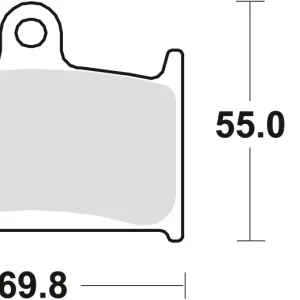 Víkendová Akce TRW ZF brzdové destičky KH145 KH236 sintrované STREET SUZUKI GSXR 750 88-93, GSXR 1100 89-92, TRIUMPH DAYTONA 955 96-06, SPEED TRIPLE 955 99-04, DAYTONA 1200 95-97, TROPHY 1200 94-03, přední