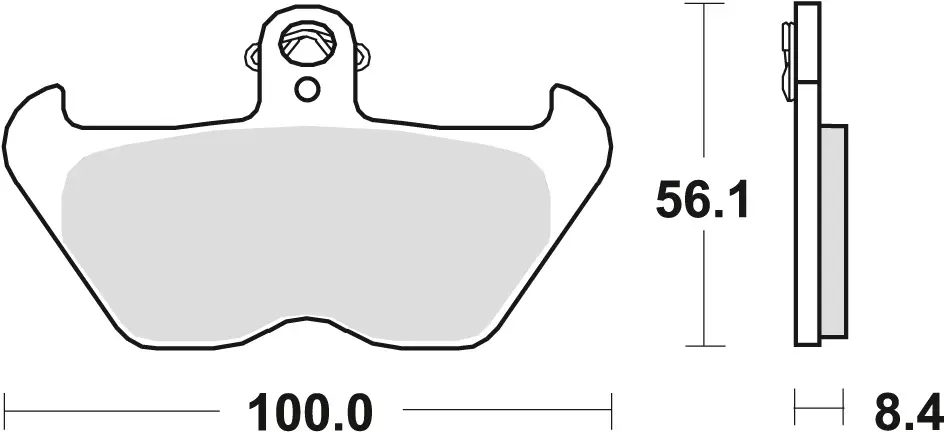 Expresní Doručení TRW ZF brzdové destičky KH407 KH246 organické BMW K1 88-93, K 100 89-92, R 1100 GS / R / RS / RT / S / ST 93-06, R 1150 GS 99-01 K 1200 LT / RS 97-00, R 1200 C 98-02, přední