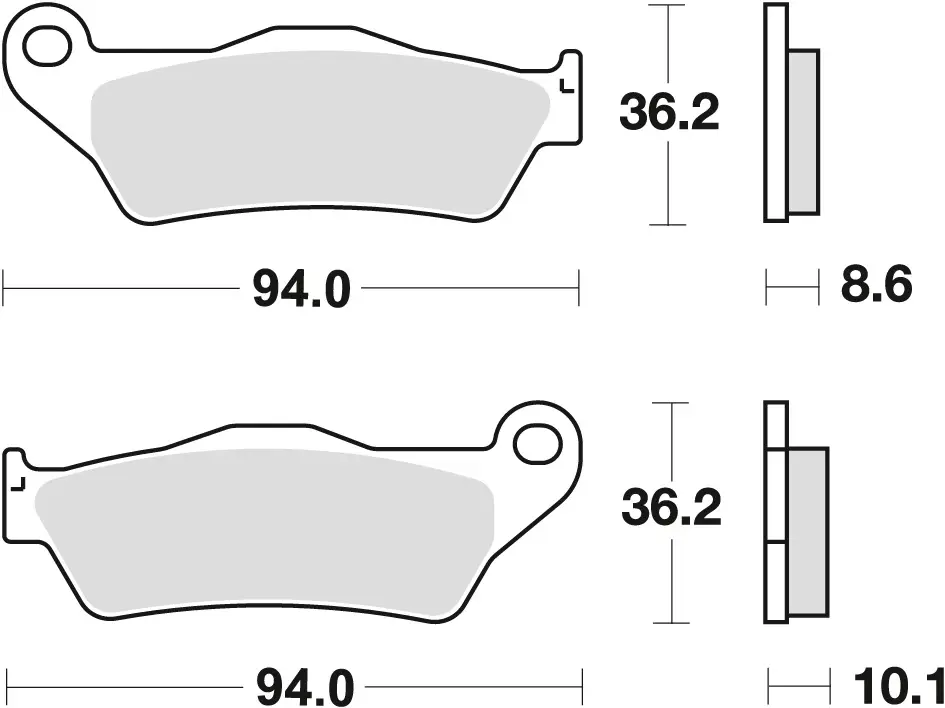 Výhodná Nabídka TRW ZF brzdové destičky KH363 sintrované STREET BMW R1100GS/R/RT/S 99-05 R1150GS/ADV/R/RS/RT 99-06 K1200GT/R/S 05-09 R1200C 98-05 R1200GS/ADV/R/S 04-12 K1300R 09-15 zadní