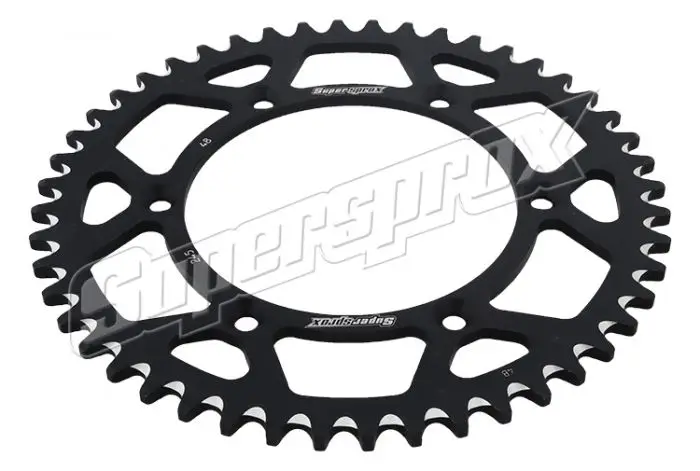 Oblíbený SUPERSPROX rozeta hliníková 7075-T6 (ergal) 289 51 (JTR210.51) barva černá