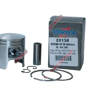 Finální Výprodej VERTEX píst SUZUKI MORINI, DERBI (skútr 50 ccm) (41,75mm=+0,75mm) čep 10mm