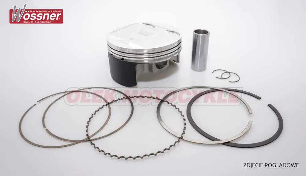 Sleva WOSSNER píst HONDA (4T) XR 600, XL 600 RM-LM (96,95mm) (9,30:1=+0,30) (8574DB)