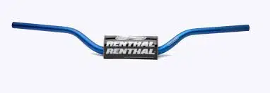 RENTHAL řidítka 1,1/8 (28,6mm) MX FATBAR HANDLEBAR BLUE YAMAHA YZ/YZF +7 barva modrá s chráničem Bezpečná Platba