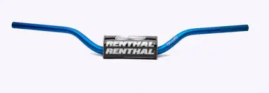 RENTHAL řidítka 1,1/8 (28,6mm) MX FATBAR HANDLEBAR BLUE REED/WINDHAM barva modrá s chráničem Cenově Výhodný