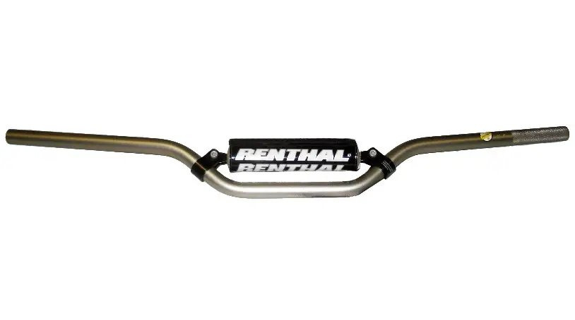 RENTHAL řidítka 7/8 (22mm) TRIAL 5.5 HANDLEBAR SILVER barva stříbrná s chráničem Odeslání Ihned